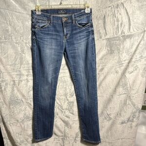 Lucky Brand jeans women’s Brooke straight size 6‎ 28 medium wash